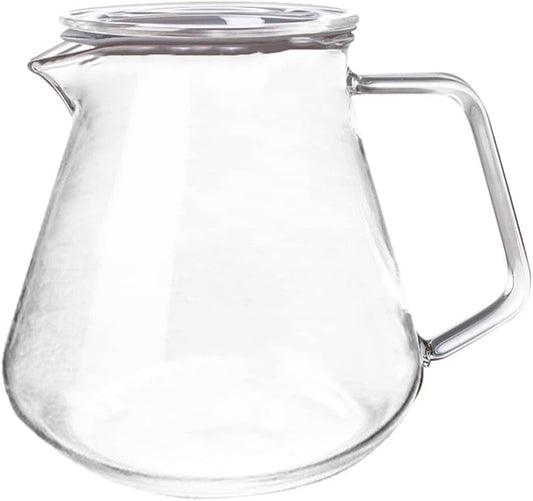 Portable Glass Tea Kettle Stovetop Safe Teapot for Loose Leaf Tea - DOITOOL 500ml Tea Stove for Japanese Drinks and Blooming Tea