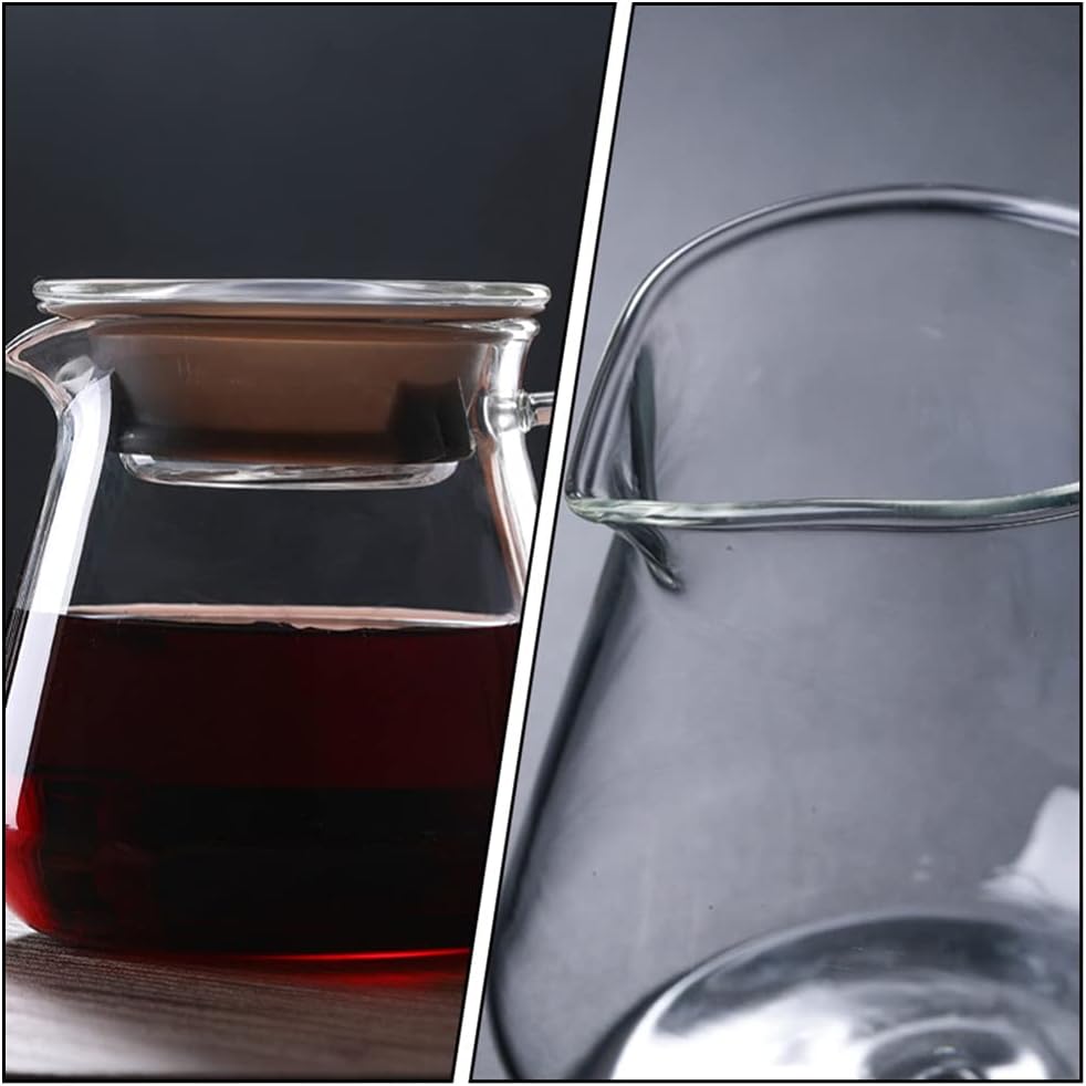 Portable Glass Tea Kettle Stovetop Safe Teapot for Loose Leaf Tea - DOITOOL 500ml Tea Stove for Japanese Drinks and Blooming Tea