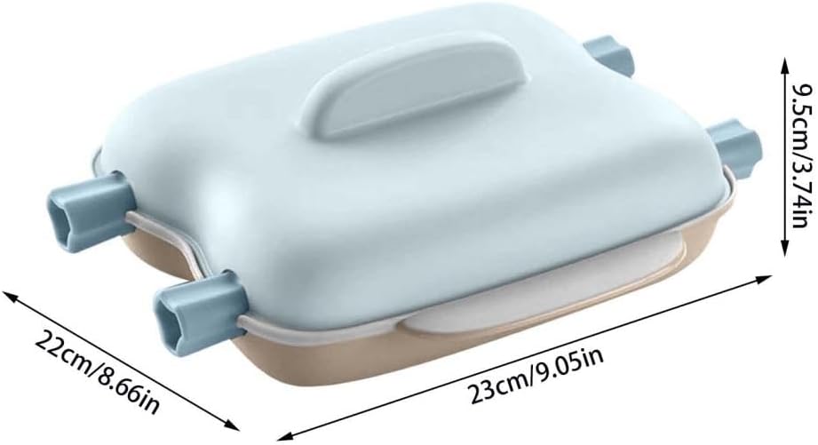 Portable Microwave Corn Steamer with Lid and Handle - Easy Cooking Tool for Corn on the Cob - Ideal for Kitchen, Office, Dorm - Patented Design