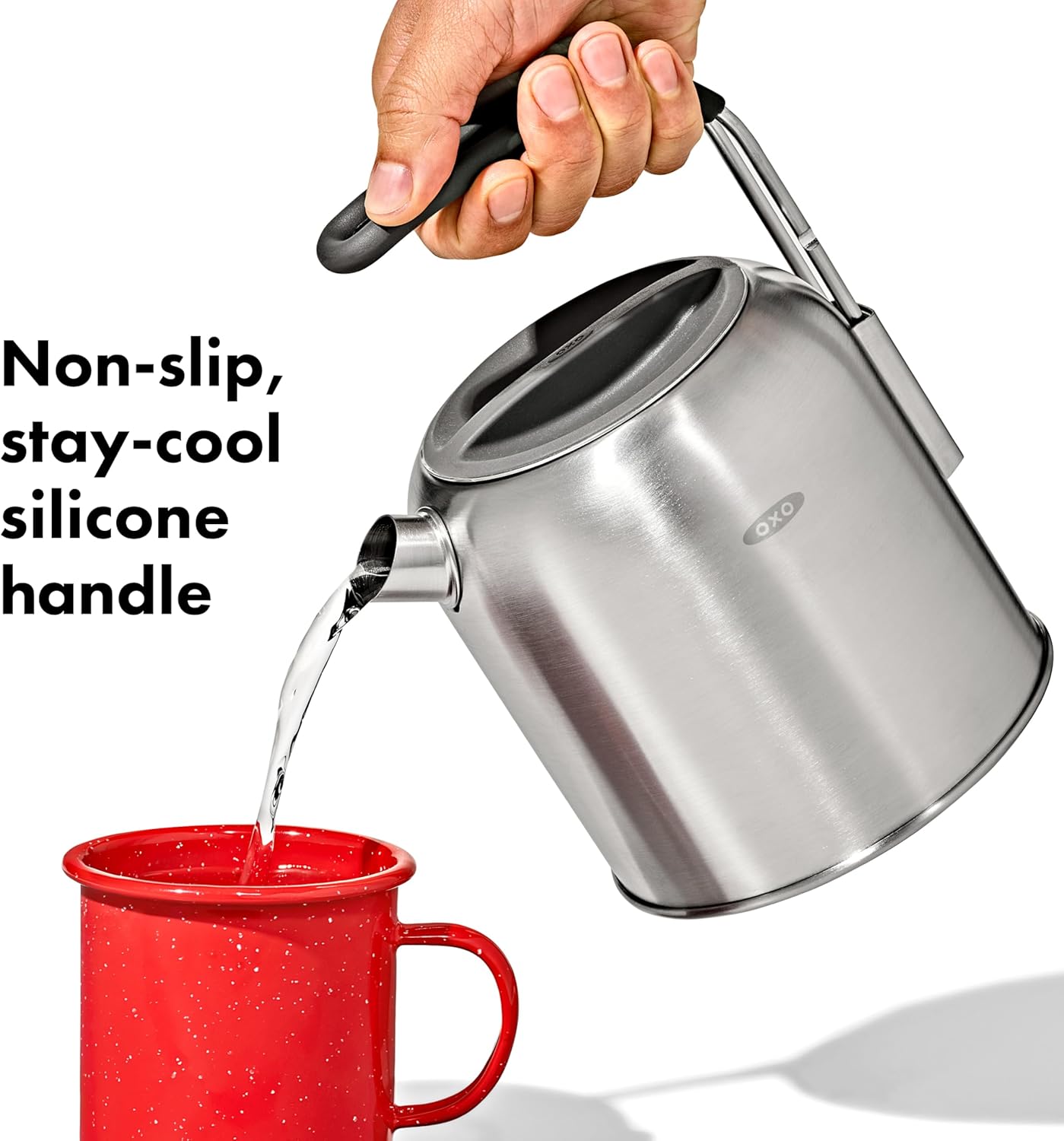 Portable OXO Camp Stove Kettle for Outdoor Cooking