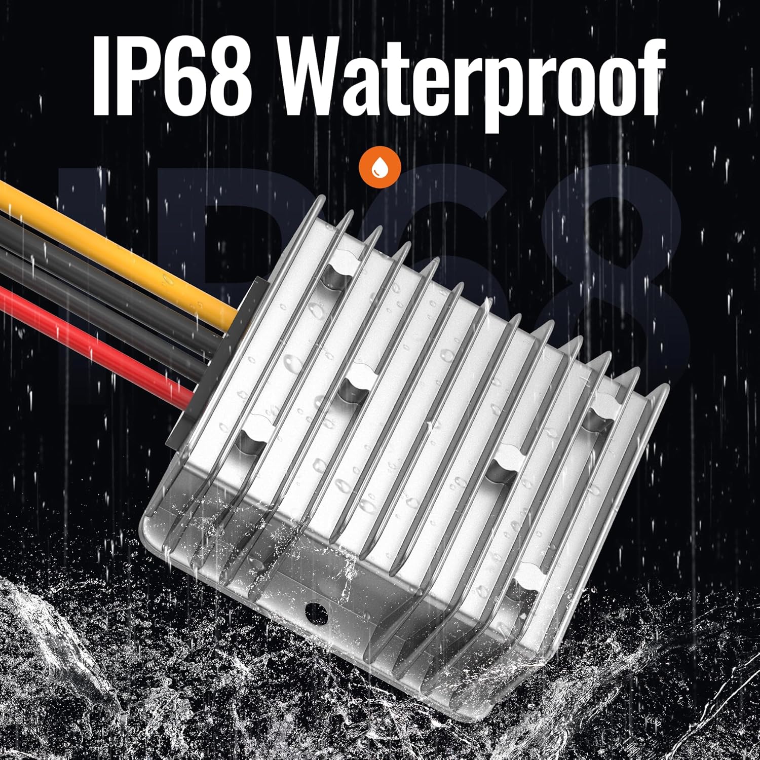 Powerful RV Boat Step Down Converter 18V to 12V 240W for Power Wheel Battery Adapter - DC 12V 20A Buck Converter Voltage Regulator