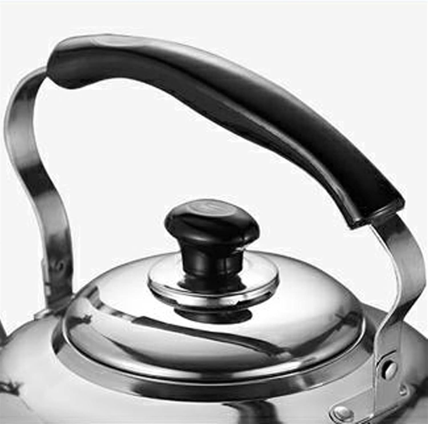 Premium 304 Stainless Steel 3.2 Quart Classic Whistling Tea Kettle for Induction, Gas, Electric, Halogen Stoves