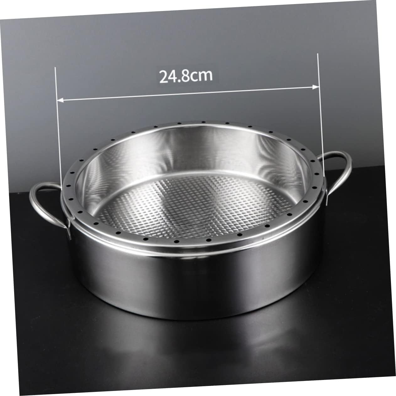 Premium Grade 304 Stainless Steel Steamer Rack - Ideal for Cooking Rice, Eggs, Fish, and Seafood in the Kitchen