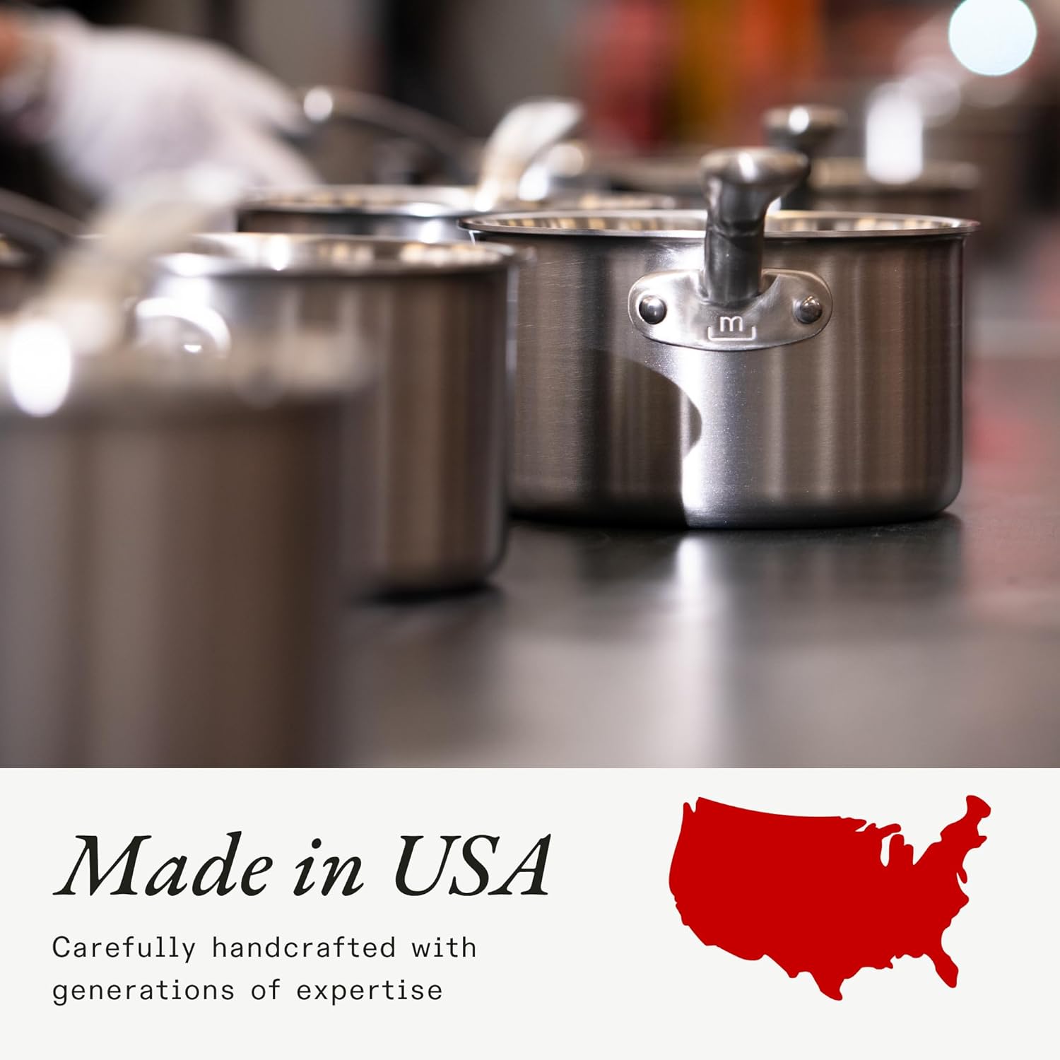 ProCoat 12" Non Stick Frying Pan (Graphite) - 5 Ply Stainless Clad Nonstick - Professional Cookware - Made in USA - Induction Compatible