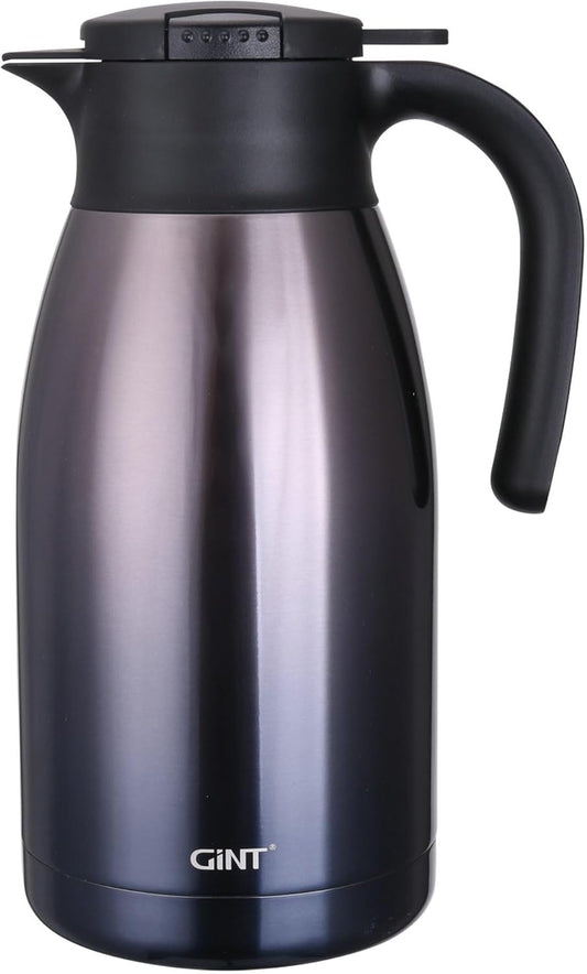 Purple Stainless Steel Coffee Carafe - 1.9L Insulated Thermos