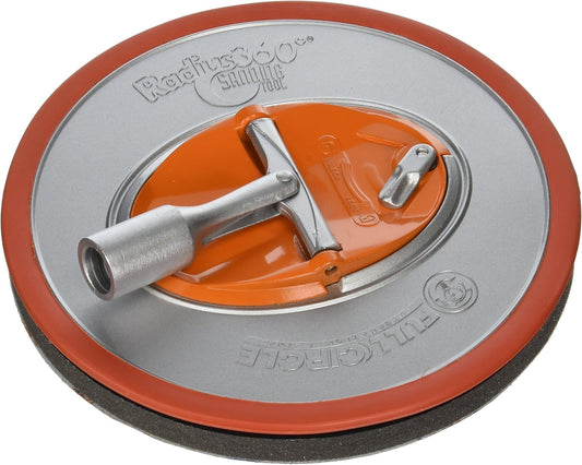 Radius360 Sanding Tool with Interchangeable Center Hub - 9-Inch Round by Full Circle International Inc.
