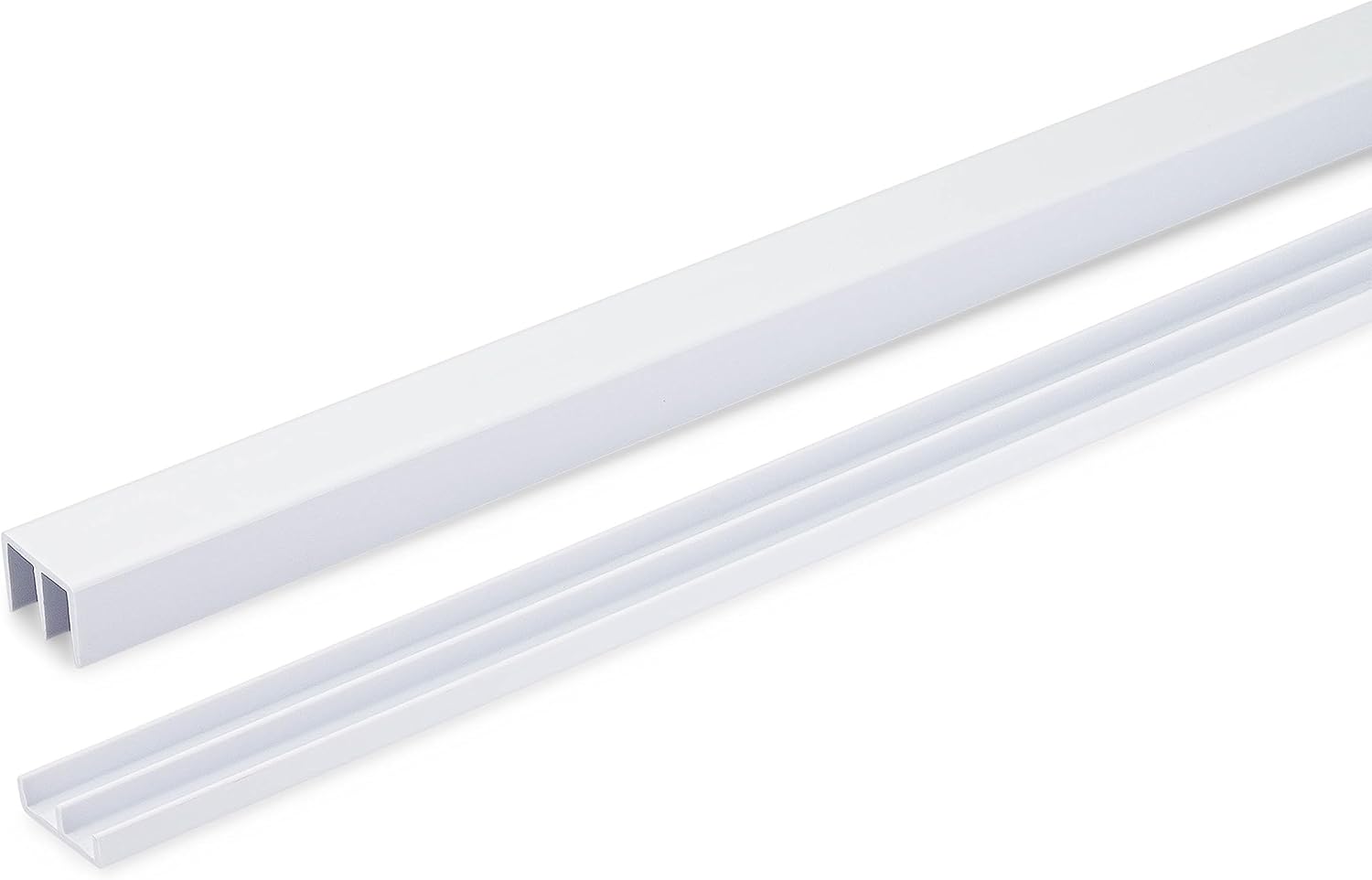 Randall Manufacturing Co., Inc Plastic Sliding Door Track - 1/4" Width, White, 4 FT Length