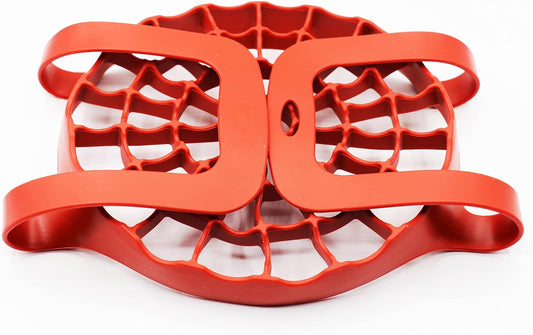 Red Silicone Cooking Pot Lifter and Bakeware Sling for 3-Quart Pressure Cookers by Cheer Collection