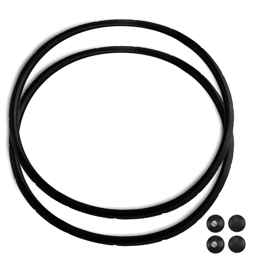 Replacement Gasket for Presto Pressure Canner Models 01710, 01740, 01750, 01770, 01780 - Sealing Ring #33130 for Model 411 and 418 - BKIFU 09905