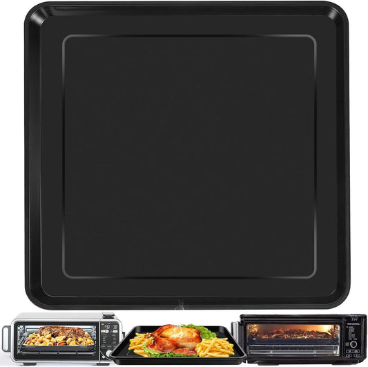 Replacement GWY Air Fryer Grill Pan for Ninja Foodi SP101 SP100 SP1001C SP201, 13x13'' Crisper Plate Tray Rack Accessories