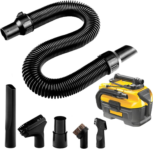 Replacement Hose Assembly Kit for DeWalt DCV580 DCV581H Vacuum - Compatible with Wet Dry Vaccum Cleaner - DECKMAN 5140128-68