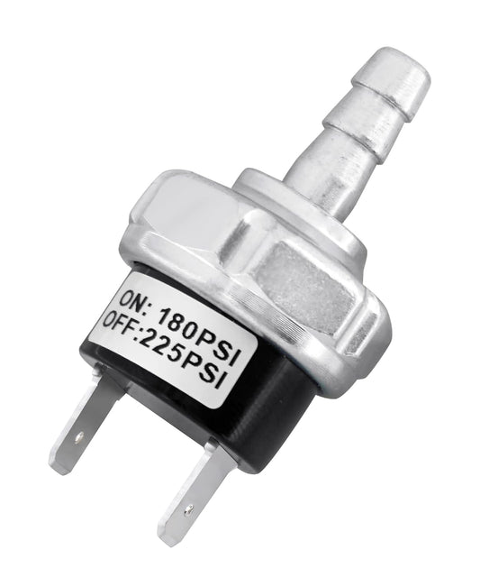 Replacement Micro Pressure Power Switch for Dewalt, Porter Cable, Craftsman Machines - AB-9063290 - Compatible with D55146, D55168, D55167 Models - 180-225 PSI Air Compressor Parts