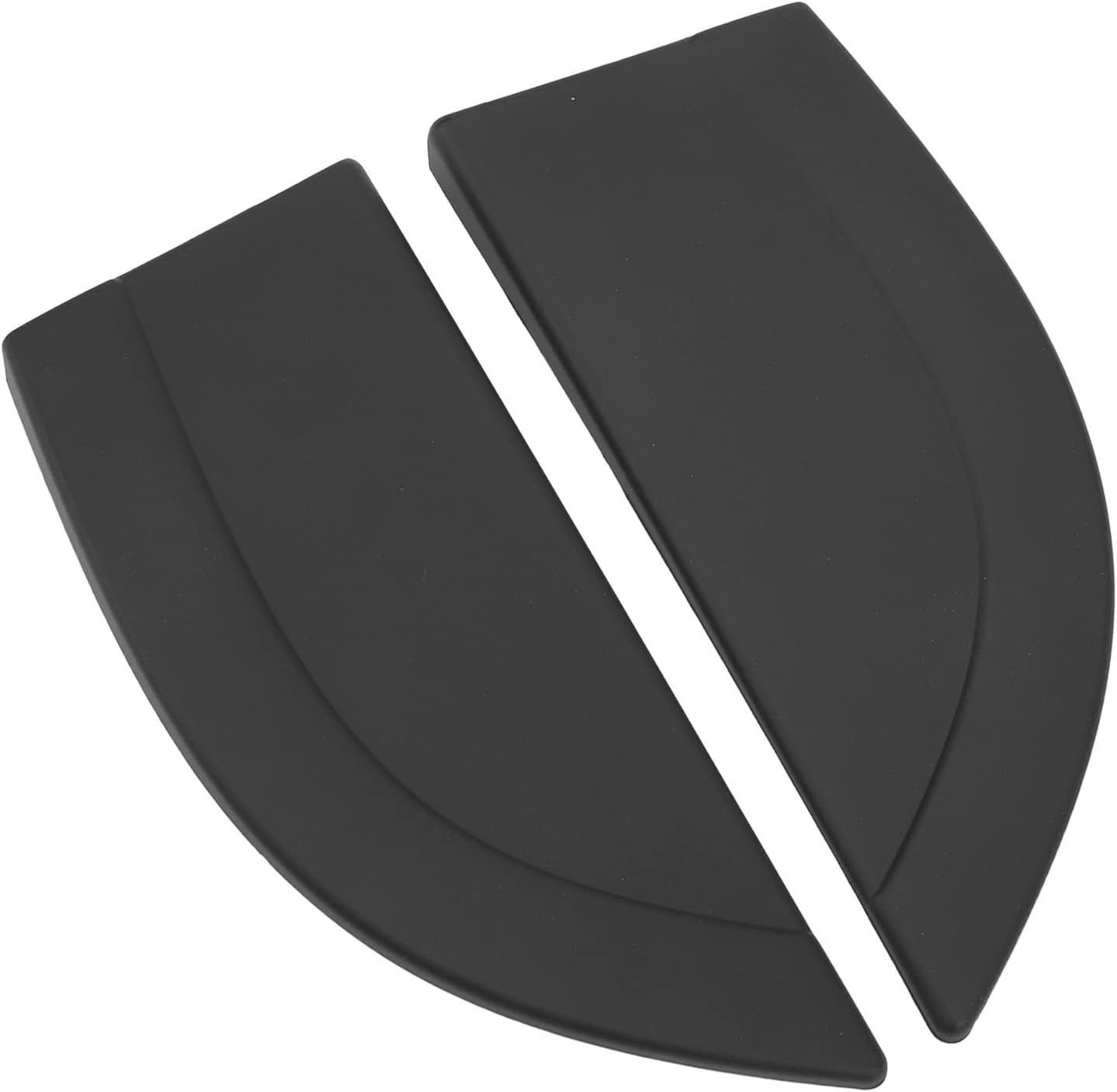 Replacement Rear Door Delta Molding Set for Accent 2006-2010 - Left and Right Pillar Trim Kit