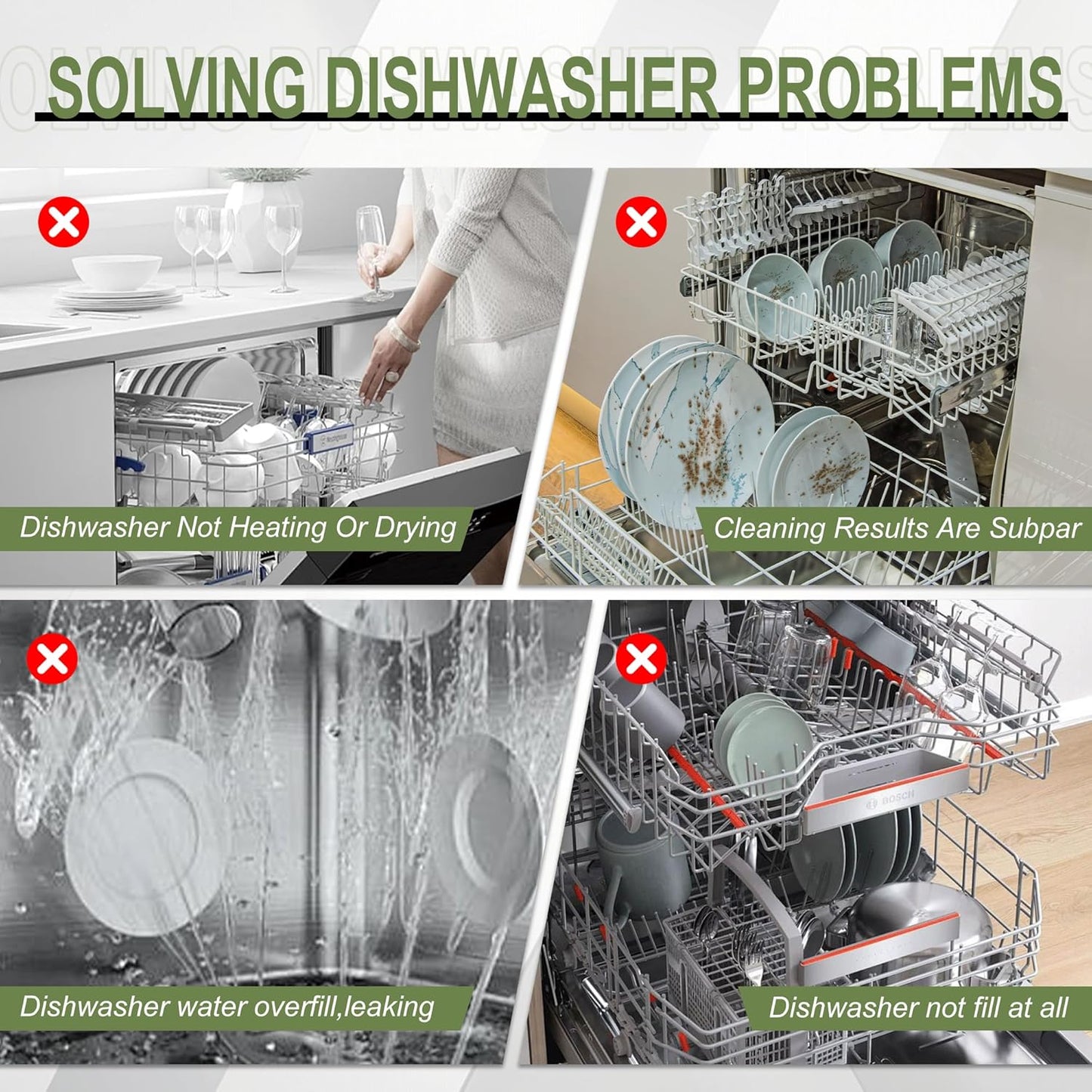 Replacement WD21X10519 Flood Switch for GE Dishwasher GDT GDF Series - Compatible with WD21X20204 WD21X10492 AP5781465 PS8690623