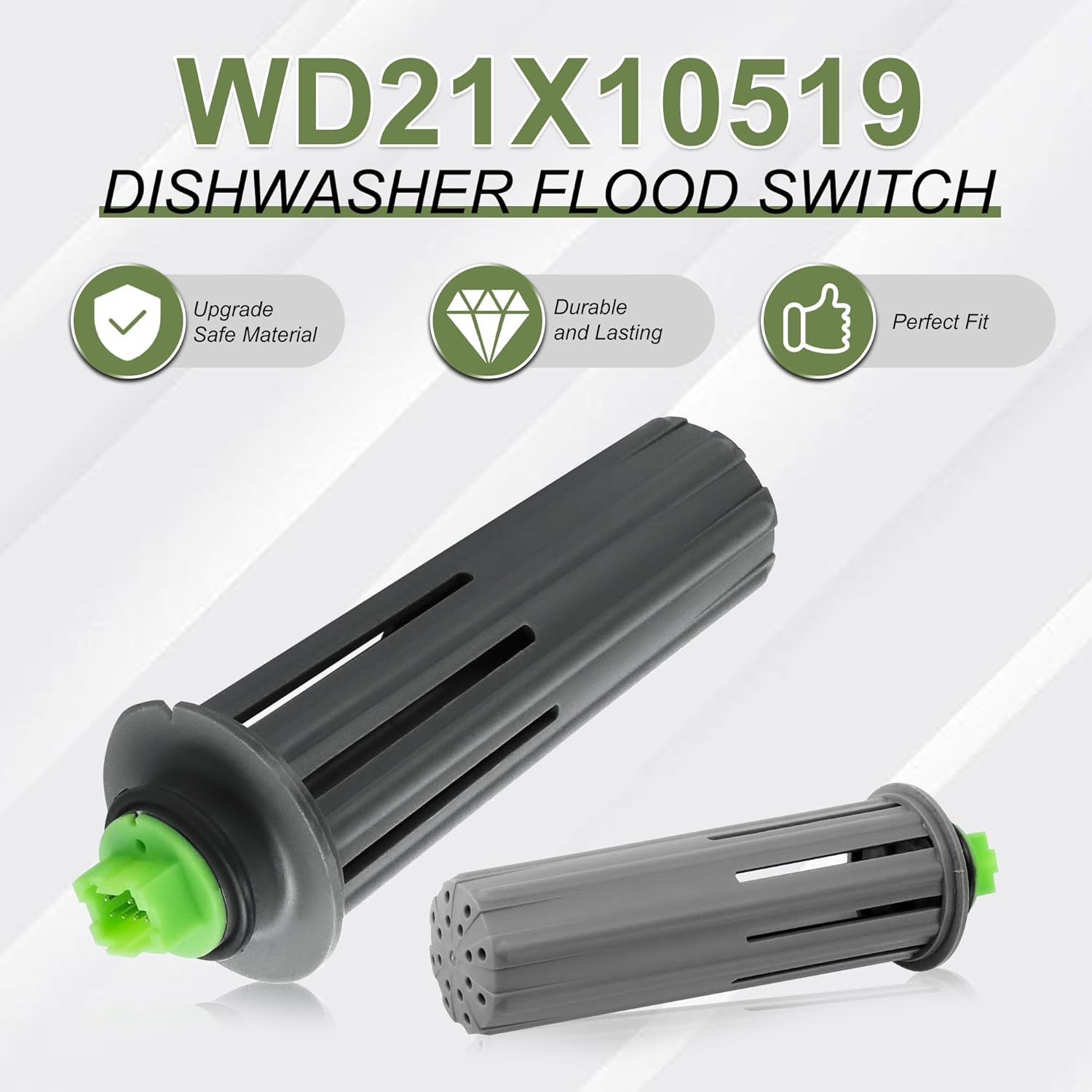 Replacement WD21X10519 Flood Switch for GE Dishwasher GDT GDF Series - Compatible with WD21X20204 WD21X10492 AP5781465 PS8690623