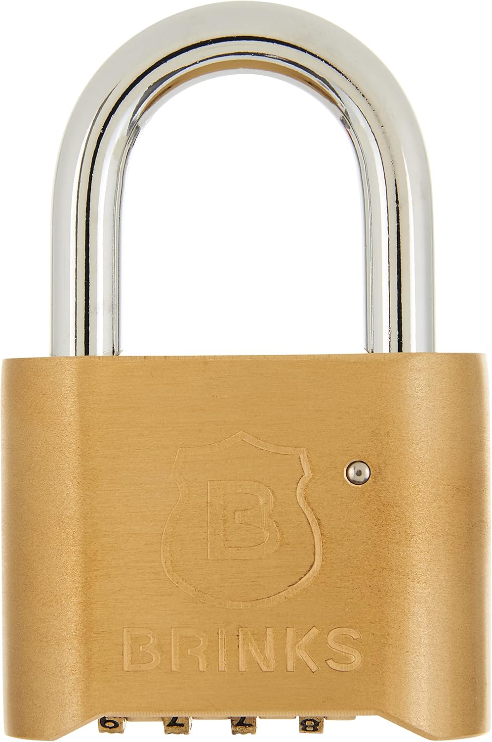 Resettable Combination Lock - Brinks 171-50051 Solid Brass, 48mm - WildKart