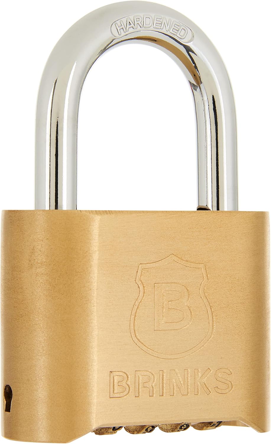 Resettable Combination Lock - Brinks 171-50051 Solid Brass, 48mm - WildKart