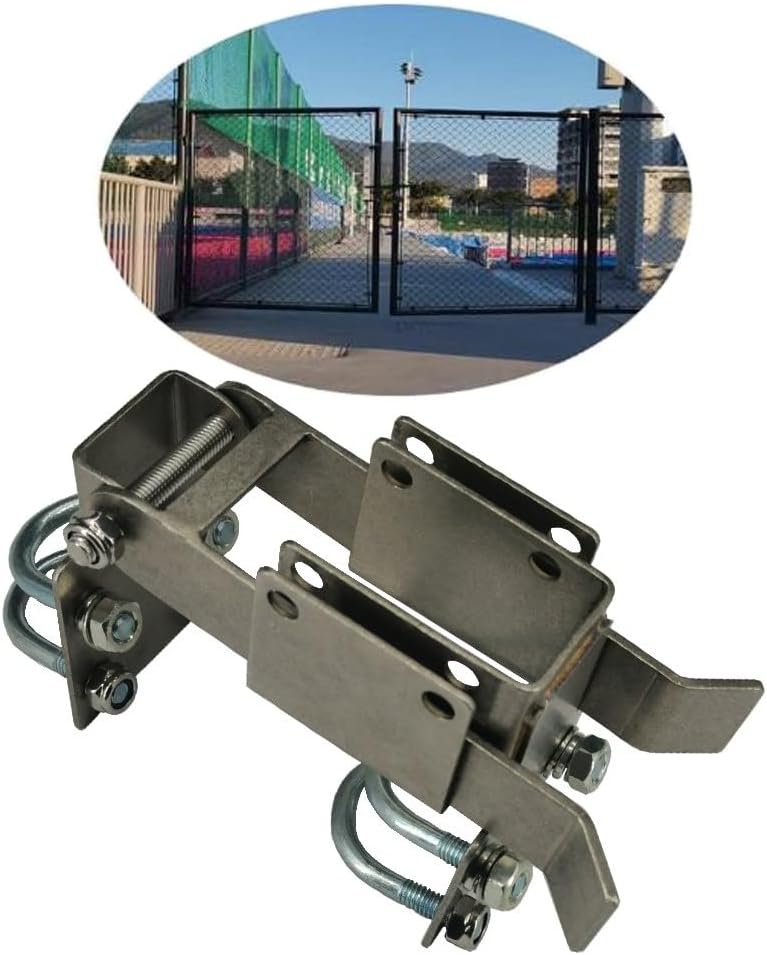 Residential Strong Arm Double Gate Latch for 1-3/8" Gate Frames - Ideal for 2 Gates Swinging Together with 1.7" Minimum Distance