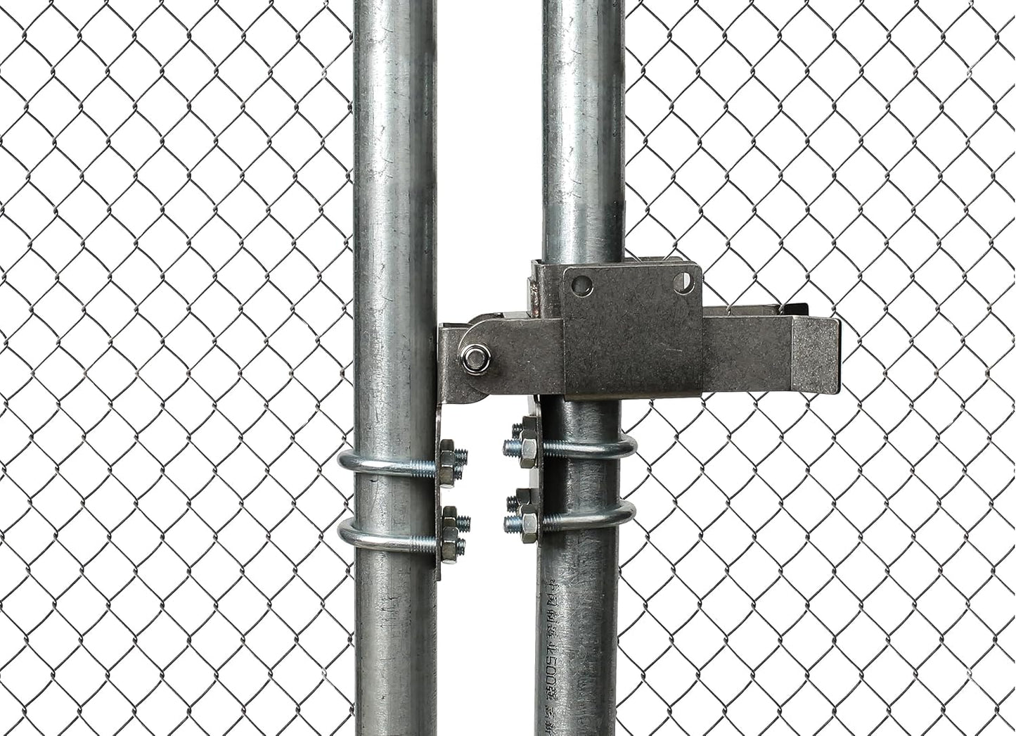 Residential Strong Arm Double Gate Latch for 1-3/8" Gate Frames - Ideal for 2 Gates Swinging Together with 1.7" Minimum Distance