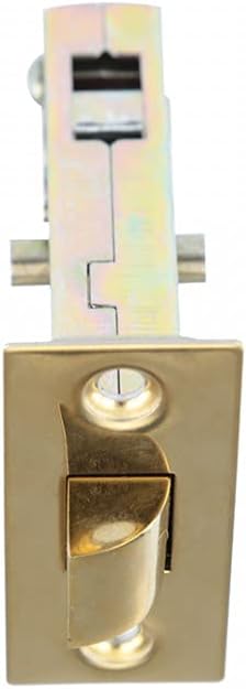 Reversible Door Knob Latch Lock with Privacy Pin and Brass Mounting Hardware by Renovators Supply Manufacturing