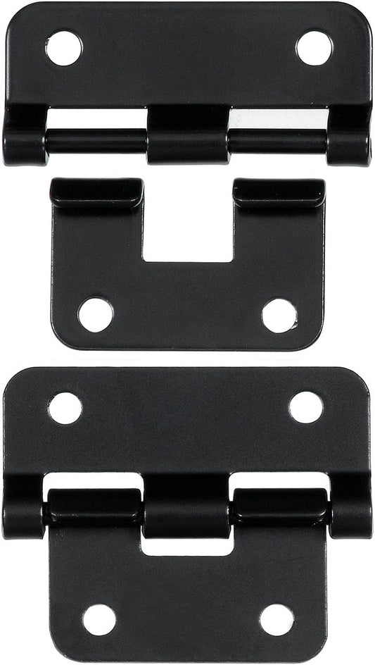 RH-1225BK-2-A Black Hinge Set, 2 Count by Reliable Hardware Company