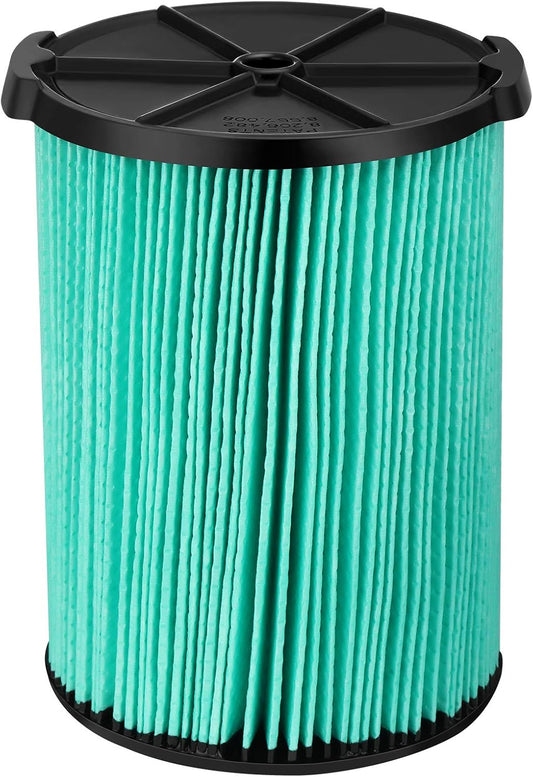 Ridgid VF6000 Replacement Filter - Cabiclean VF6000 HEPA 5-Layer Filter for 5-20 Gallon Vacuums