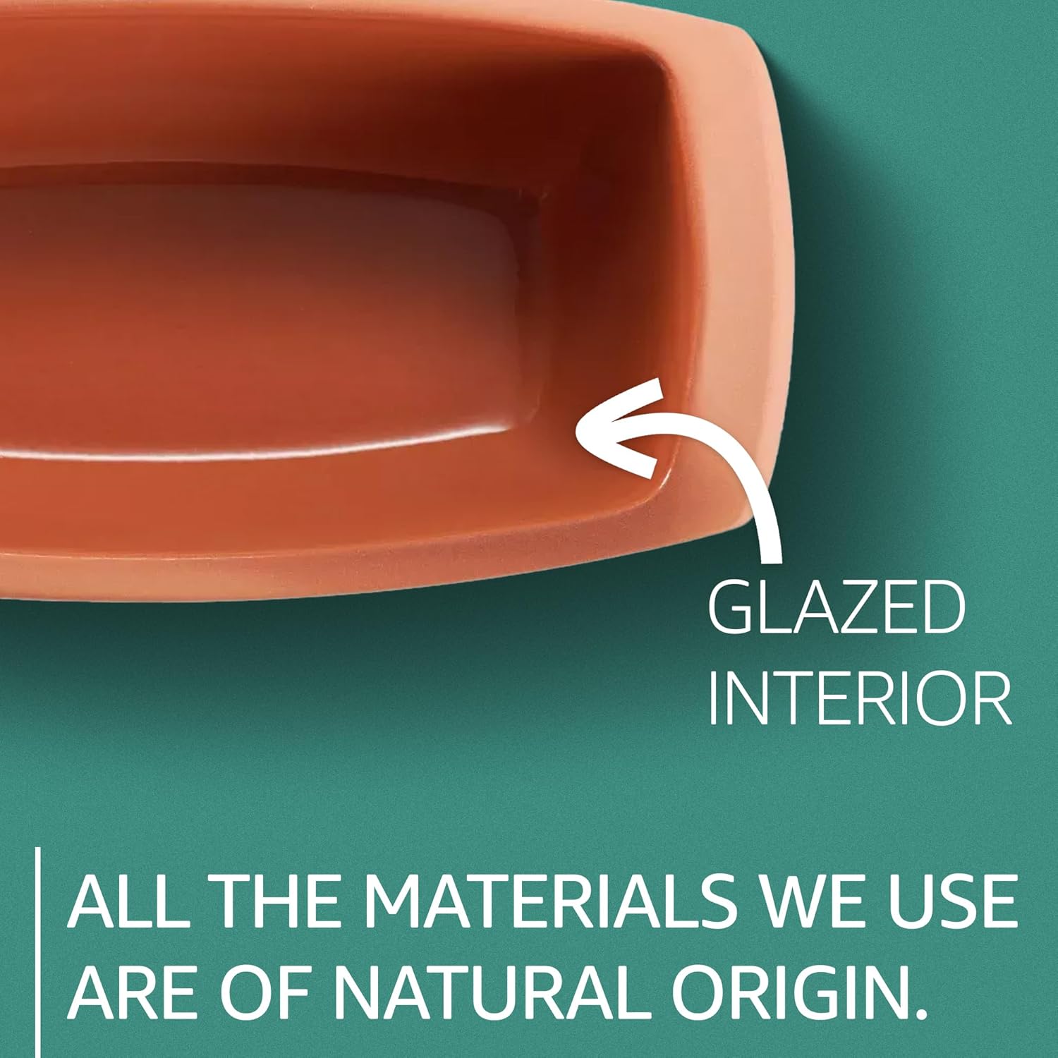 Römertopf Clay Bread Form Pan for Baking Bread and Cake | 2.1 Quart Capacity