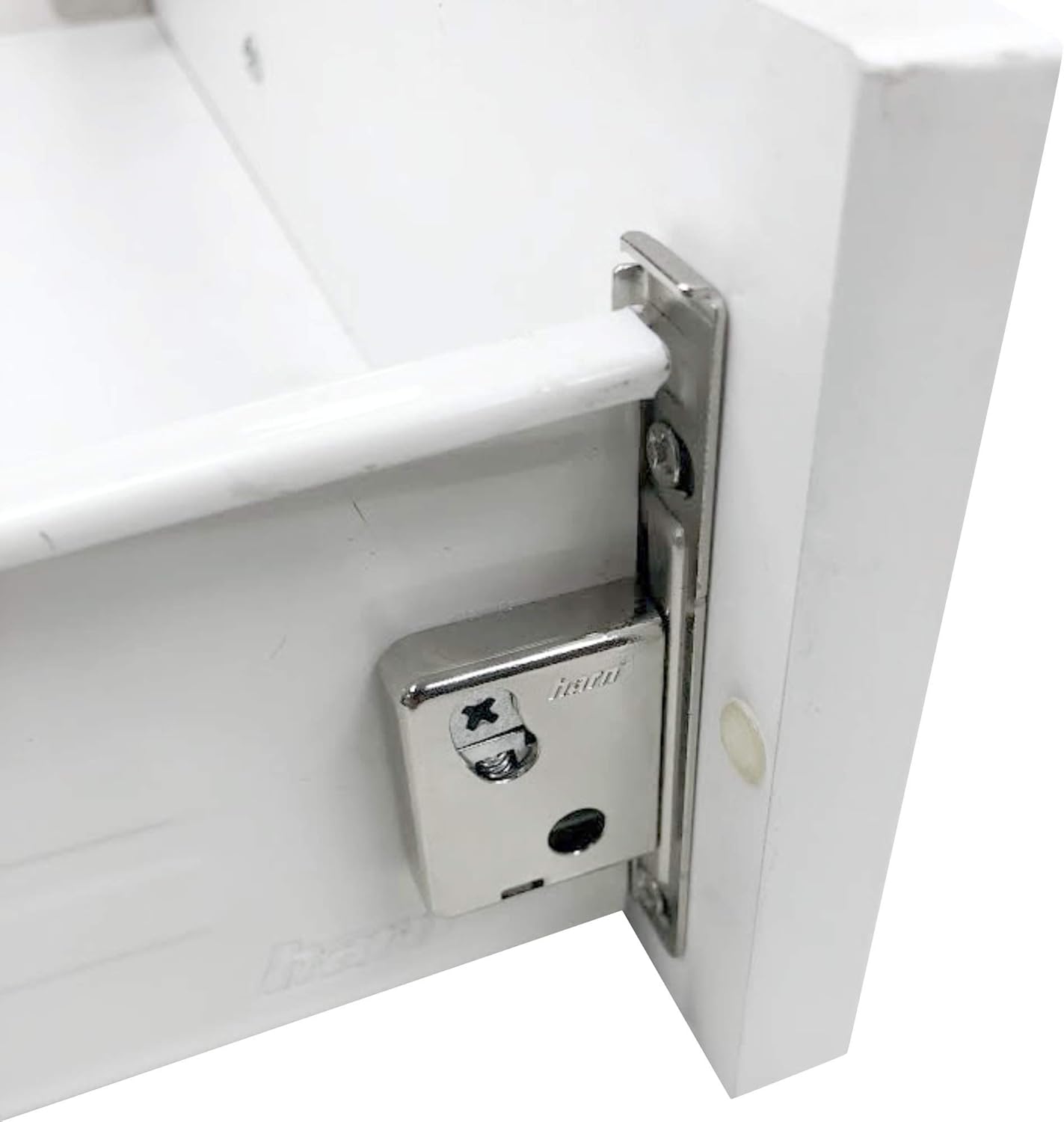 Rok Hardware Heavy Duty Drawer Box Slide Runner Front Fixing Bracket - Left/Right Pair - WildKart