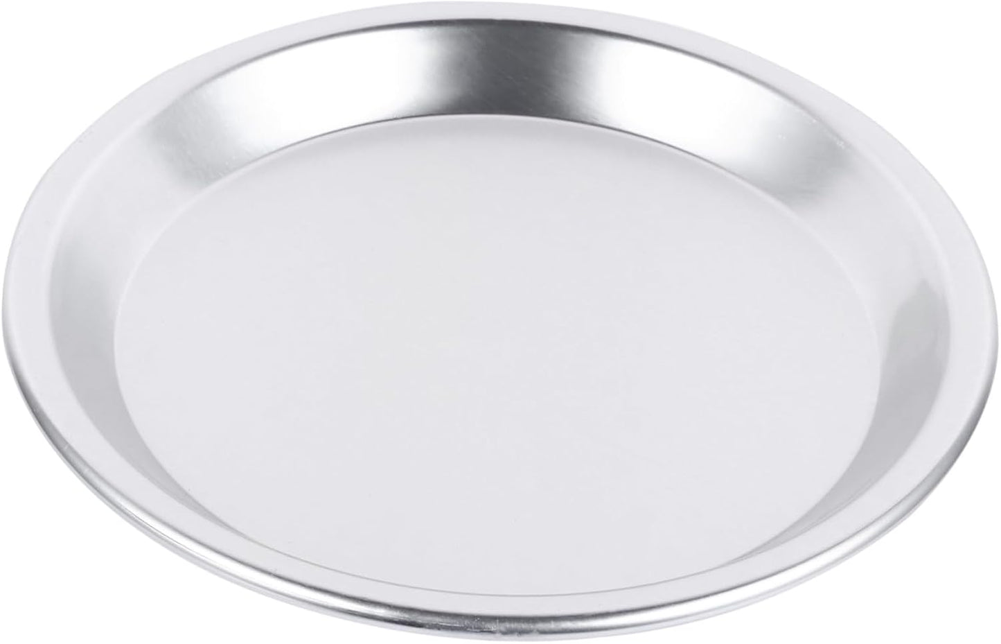 Round Aluminum Alloy Pizza Baking Pan Set for Home Oven - Includes Pizza Trays, Cake Pans, Casserole Dish, and Roaster Pan - Silver Color