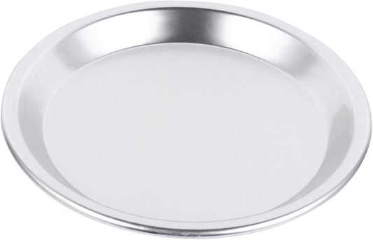 Round Aluminum Alloy Pizza Baking Pan Set for Home Oven - Includes Pizza Trays, Cake Pans, Casserole Dish, and Roaster Pan - Silver Color