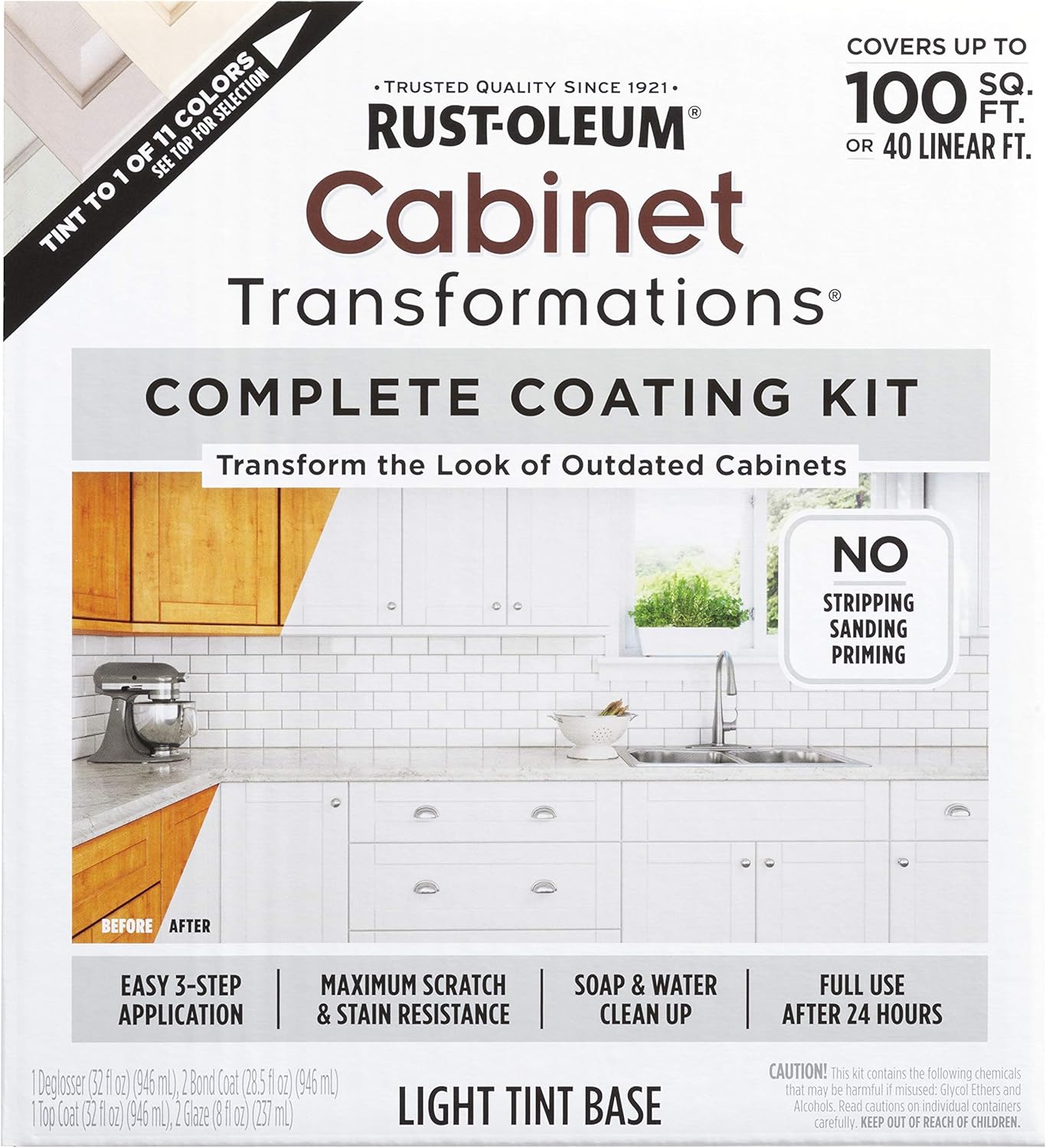 Rust-Oleum Cabinet Transformations Small Kit in Winter Fog - 258109