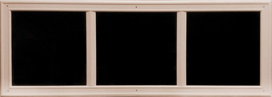 Sandstone Coach House Heritage Décor Garage Door Window Kit - Easy Install Faux Windows - USA Made Decorative Hardware