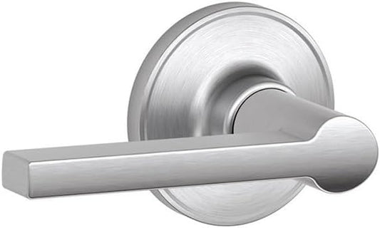 Schlage Dexter J10SOL626 Solstice Hall and Closet Lever in Satin Chrome - Easy Access Door Handle