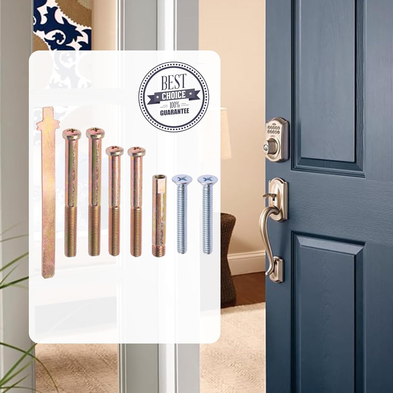 Schlage Electronic Keypad Lock Thick Door Kit Replacement Parts BE365