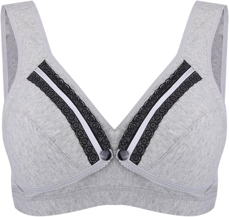 Seamless Cotton Nursing Bra for Maternity and Breastfeeding - Comfortable Sleepwear for Pregnant Women