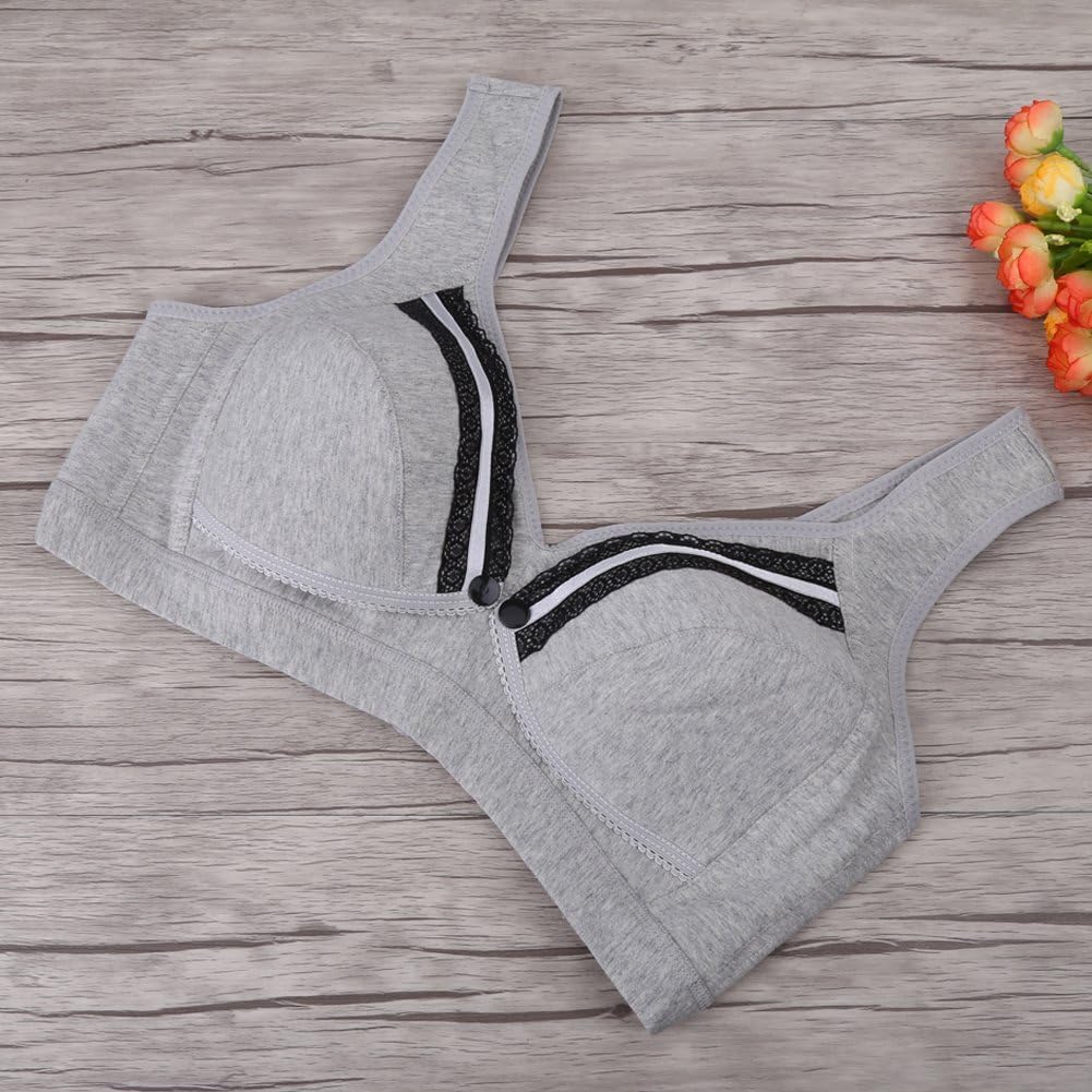 Seamless Cotton Nursing Bra for Maternity and Breastfeeding - Comfortable Sleepwear for Pregnant Women