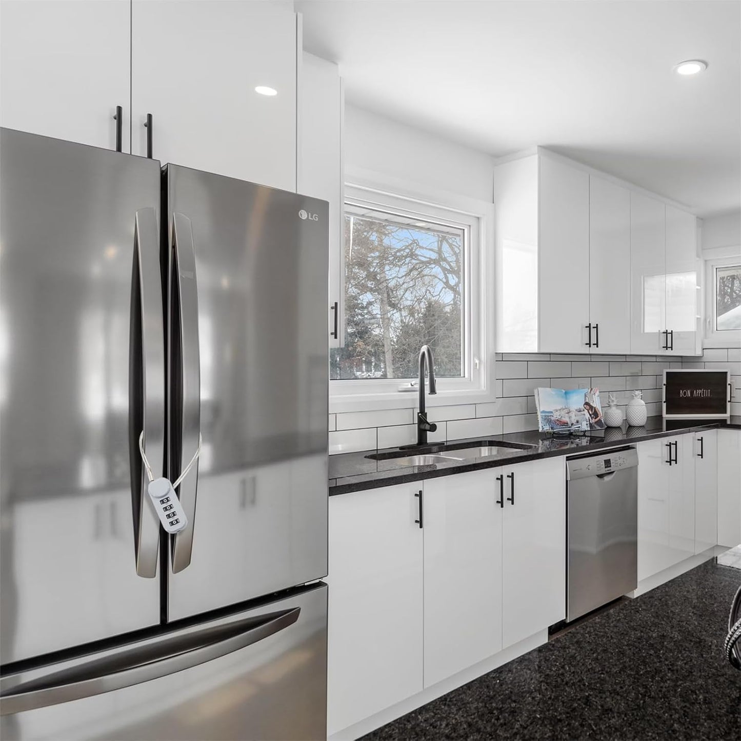 Secure Your Belongings with 2 Combination Locks: Short Cable for Lockers, Fences, Toolboxes & Long Cable for Luggage, Gates, Bikes - Beige & Red