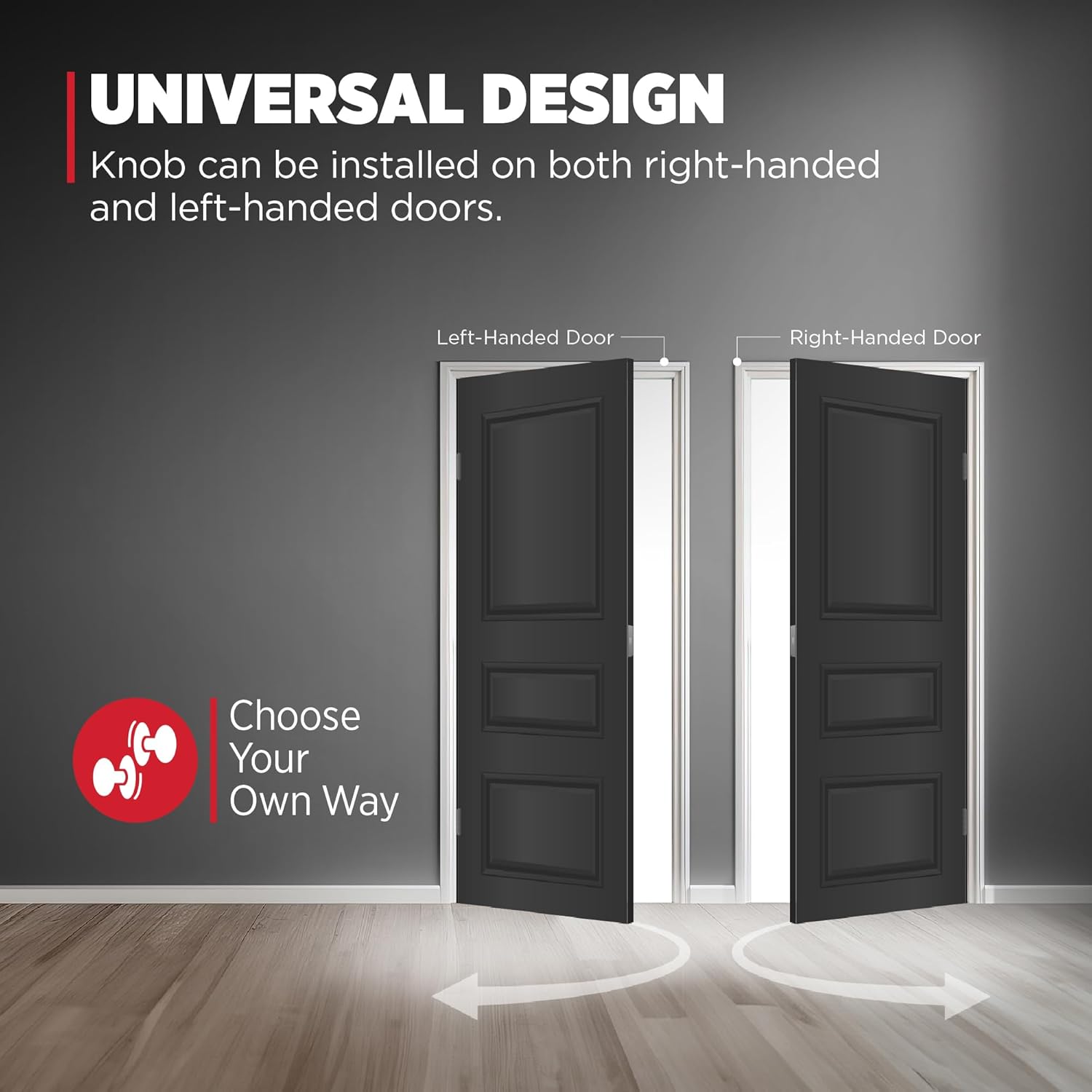 Secure your front entrance and bedroom with the Kwikset Juno Entry Door Knob in Venetian Bronze, featuring a pick-resistant SmartKey rekey system and Microban technology.