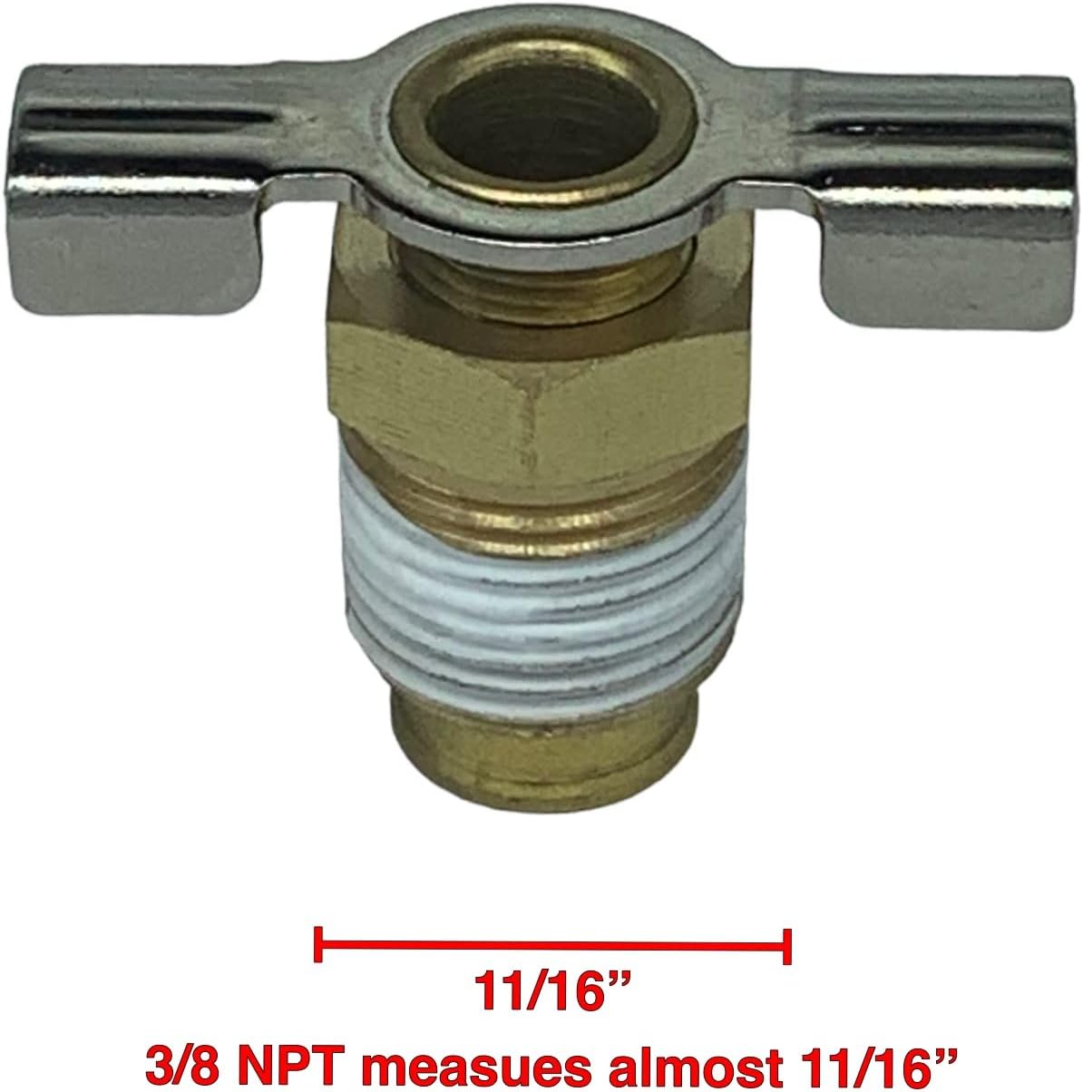 Sellerocity American Made Drain Valve GR001500AJ Compatible with Campbell Hausfeld - Exclusively for This Model!