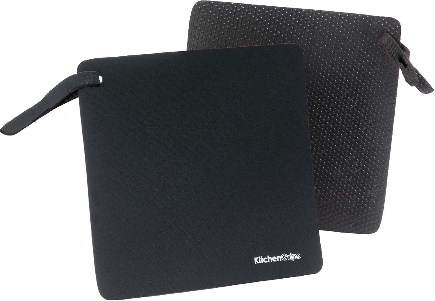 Set of 2 Duncan Kitchen Grips Pot Grabbers - 7 Inch, Black