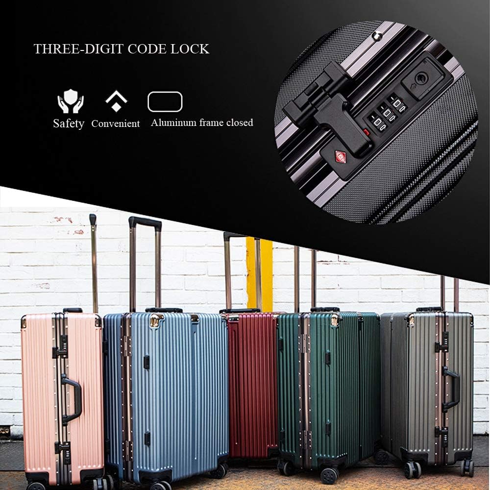 Set of 2 L-Lei Luggage Suitcase Hasps with Mechanical 3 Digit Combination Locks