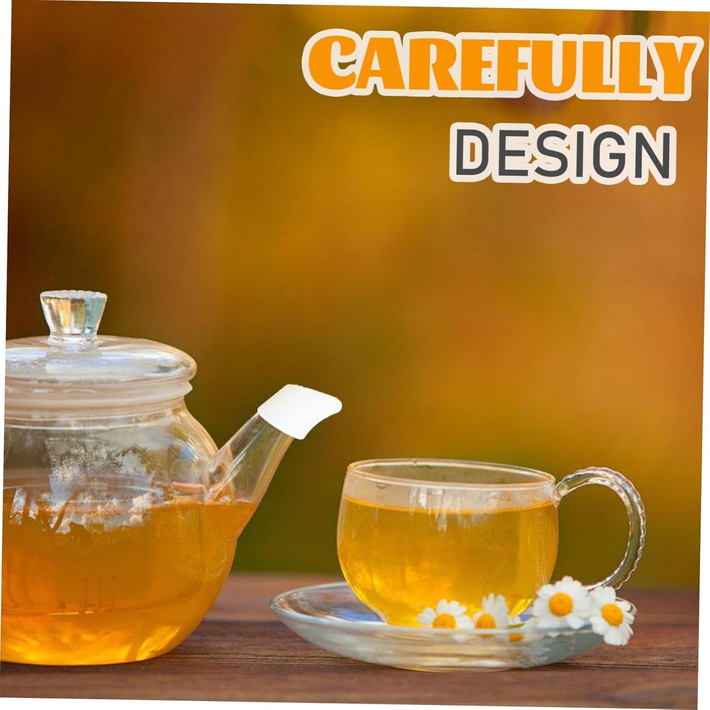 Set of 2 Pink Teapot Spout Covers - Pan Protectors for Drip Spill Stopper Lid & Accessories - Teapot Sleeve for Tea Kettle