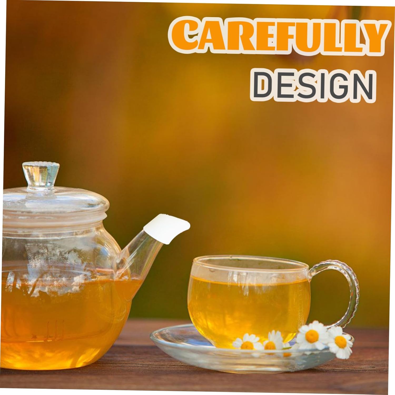 Set of 2 Pink Teapot Spout Covers - Pan Protectors for Drip Spill Stopper Lid & Accessories - Teapot Sleeve for Tea Kettle