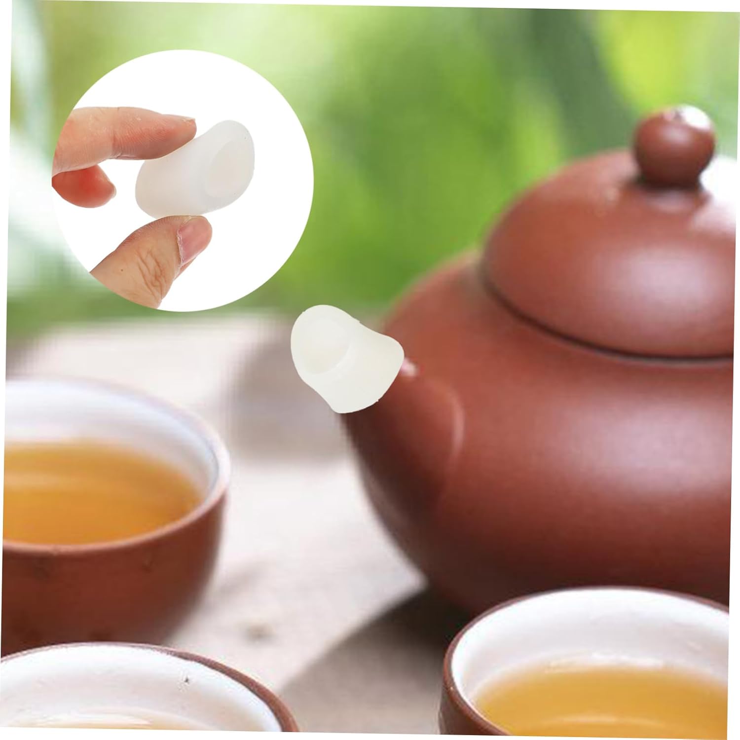 Set of 2 Pink Teapot Spout Covers - Pan Protectors for Drip Spill Stopper Lid & Accessories - Teapot Sleeve for Tea Kettle