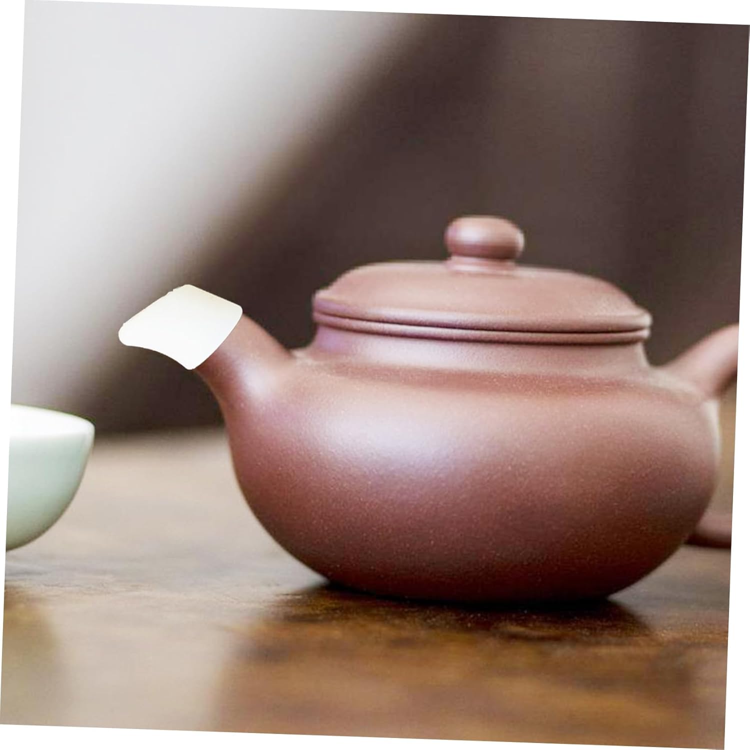 Set of 2 Pink Teapot Spout Covers - Pan Protectors for Drip Spill Stopper Lid & Accessories - Teapot Sleeve for Tea Kettle