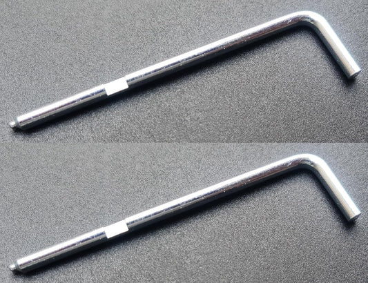 Set of 2 Safe Combination Lock Change Keys for 3-Wheel Locks