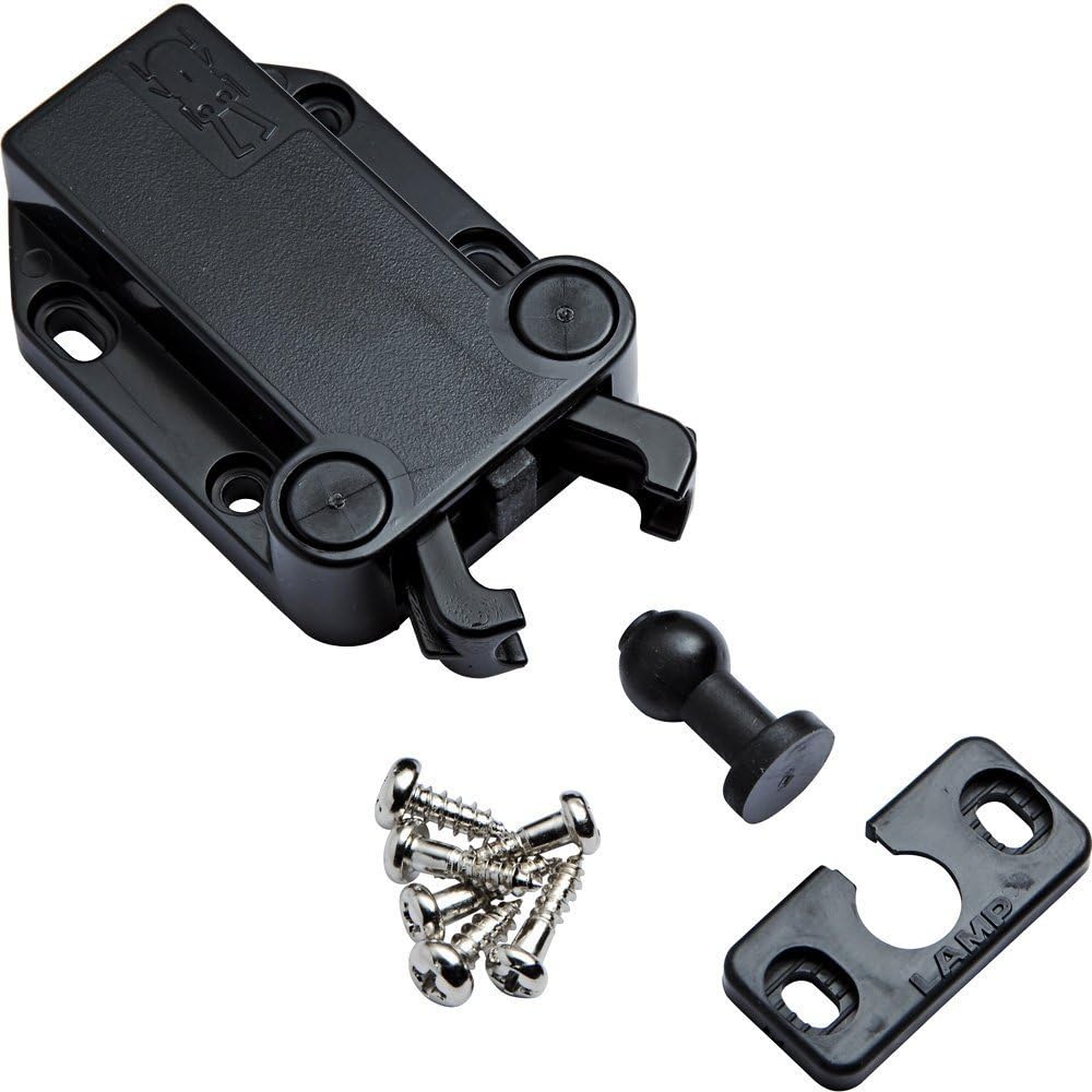 Set of 2 Sugatsune Touch Latch Push to Open Door Latch MC-37 in Black Color