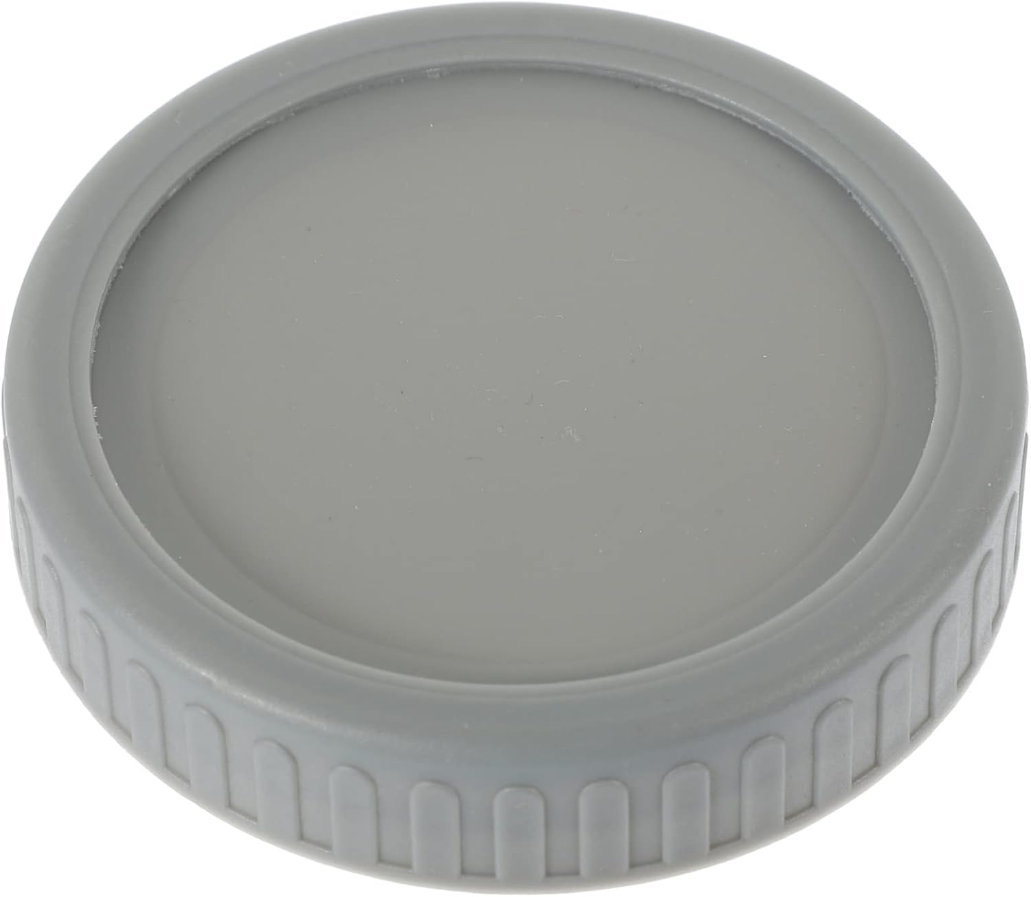 Set of 3 Alipis Wide Mouth Mason Jar Lid Covers - Grey Canning Jar Protectors for Kitchen Storage Bottle