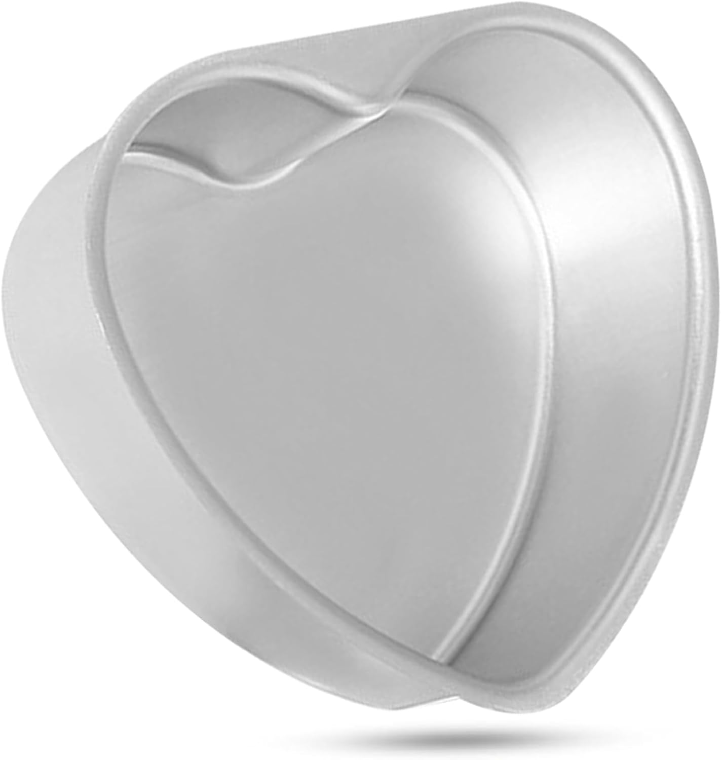 Set of 3 Heart Shaped Cake Pans, 6-inch Aluminum Alloy Tin for Easy Demolding, Ideal for DIY Baking