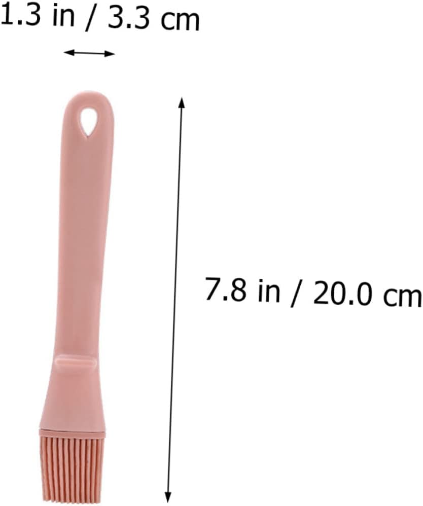 Set of 3 Silicone Oil Brushes for Cooking, Baking, and Grilling - Non-Stick Kitchen Utensils for Oven, Fryer, and Grill